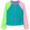 TealPinkGreen Colorblock