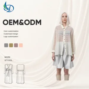 Womens Fruit Woven Button Front Logo Embroidered Shirt Blouse Summer Top Full Sleeve Casual Wear