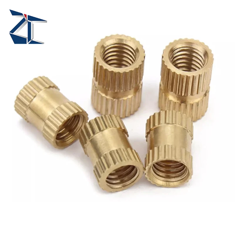 Dependable Quality Micro Brass Knurled Nut Knurling Insert Nuts Iutb Iub Iutc Iuc M1.4 M1.8 M2 M3 M4 M5 M6 M8