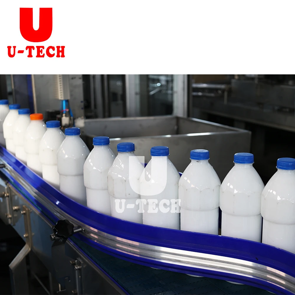 Automatic 500ML 1L 1Gallon Barrel PET Bottle Cold Aseptic Milk Filling and Capping Machine Fresh Milk Bottling Filling Machine