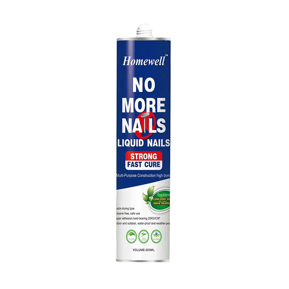 All Purpose Heavy Duty No More Nails Glue Cement Liquid Nail Adhesive Silicone Sealant For Wood Furniture Plaster Bonding Buy Liquid Nail No More Nail Liquid Nail Adhesive Product On Alibaba Com