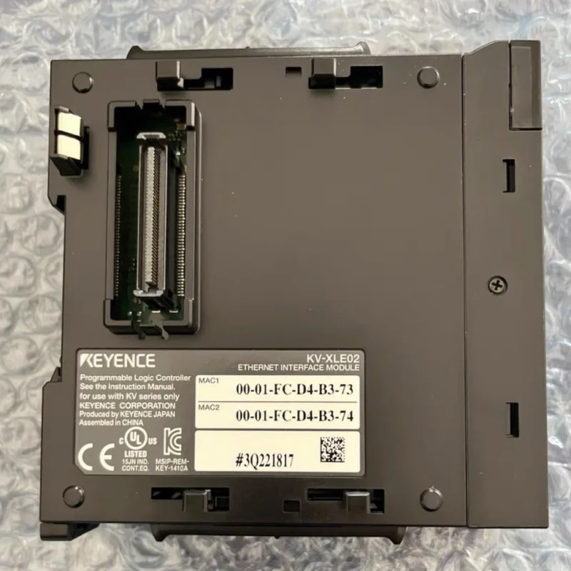 KEYENCE KV-XLE02 KV-XL202 KV-XL402 PLC Controller Module for