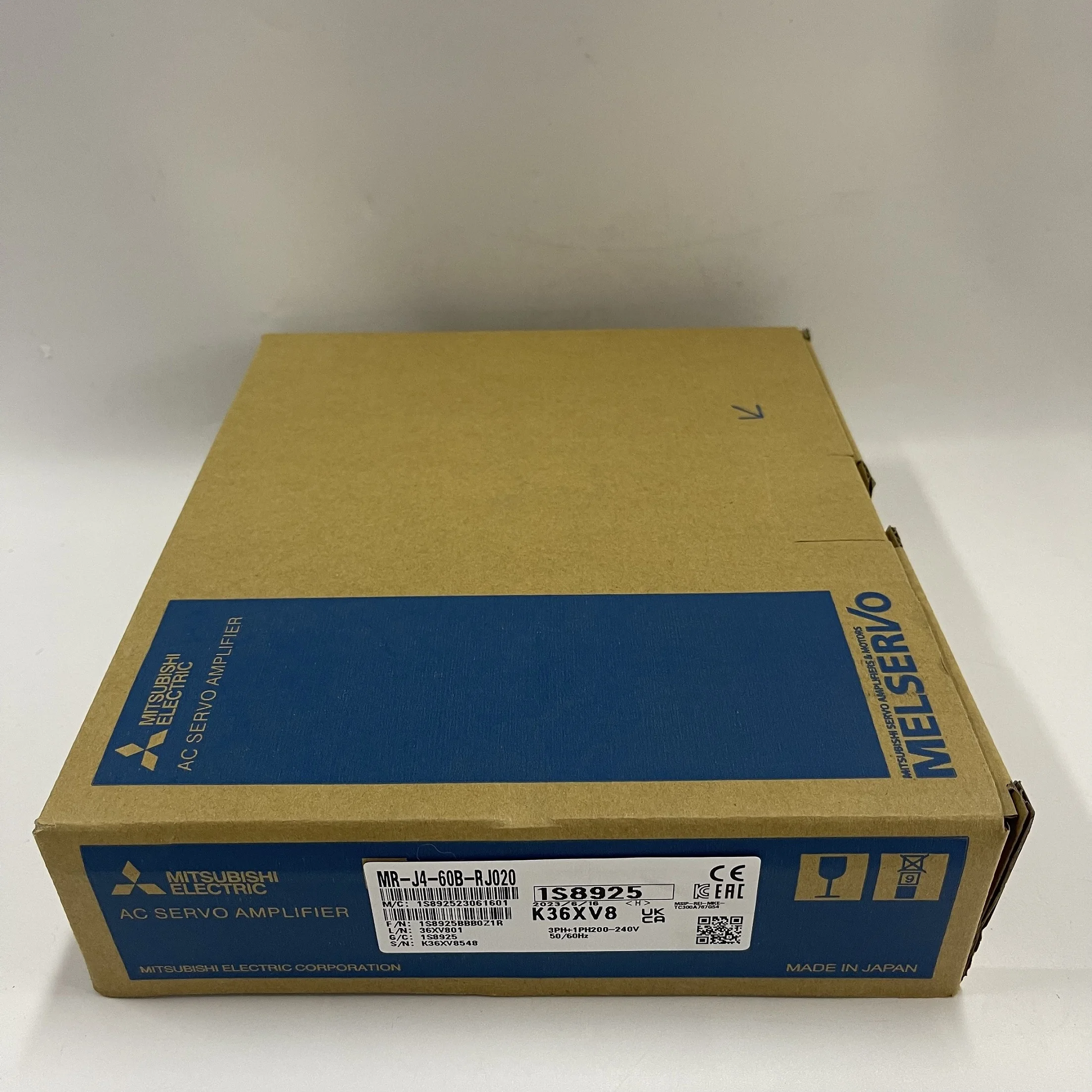 Mitsubishi AC Servo Amplifier MR-J4-60B-RJ020