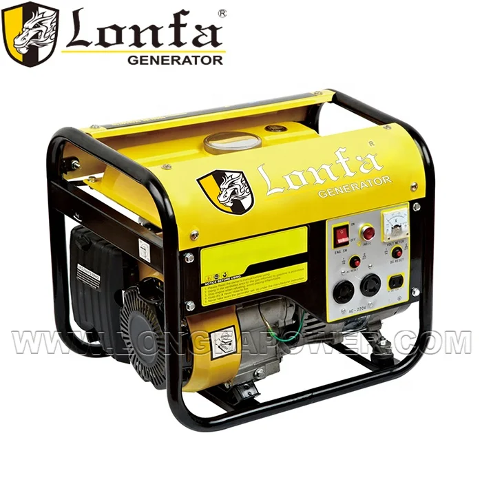 Honday Power Gasoline Generator 1500W 2000W 3000W Small Petrol Generator 154F