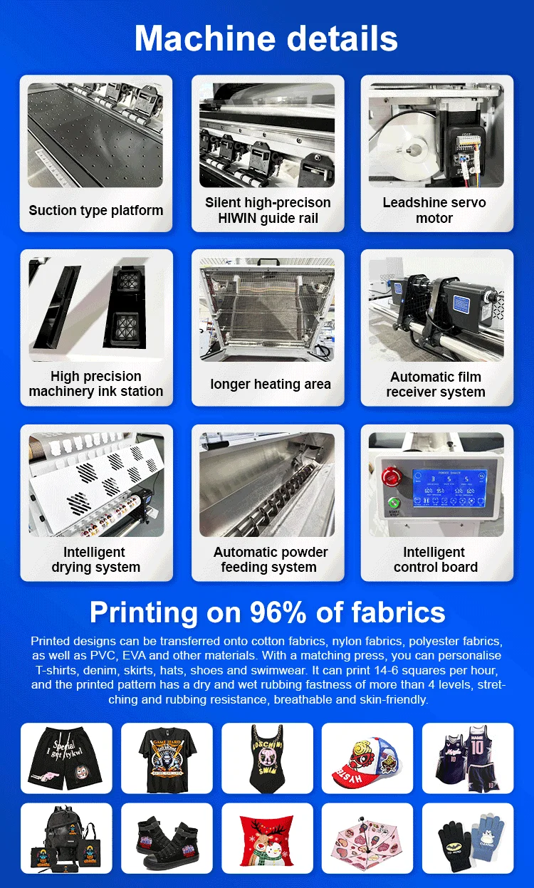 Audley Dtf Printer I3200 Xp600 60cm - Efficient Tshirt Printing