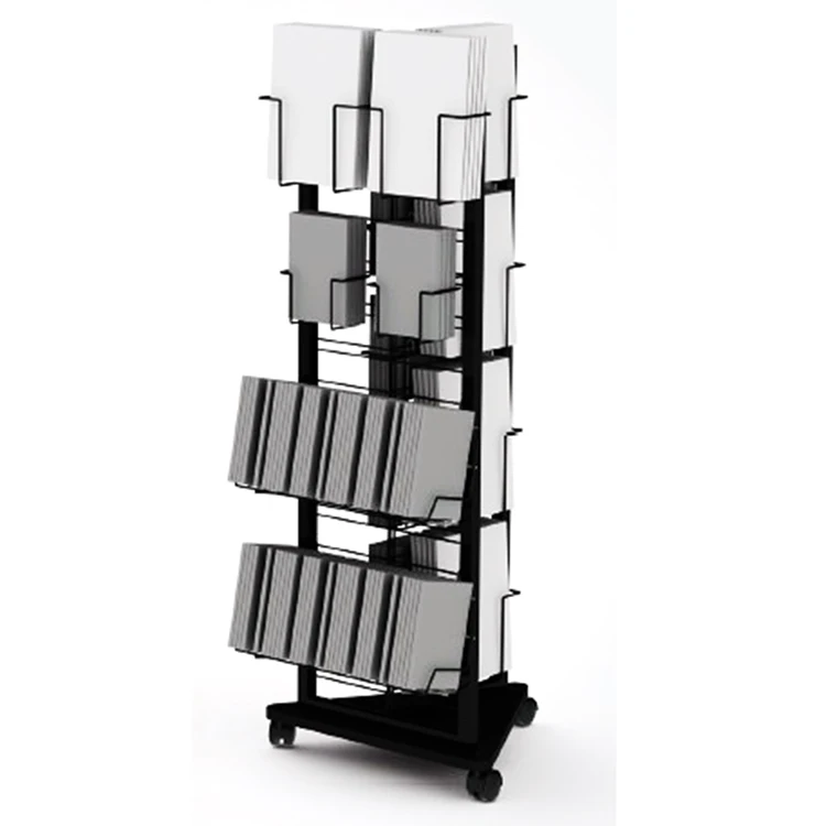 Custom Rotating Display Stand Postcard Stands Retail Hanging Greeting