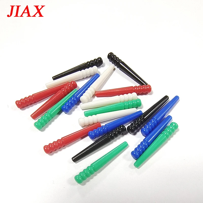 Премиум 5 видов цветов Cribbage колышки 25,4 мм стандартная пластиковая панель с Cribbage колышки для 1/8 'отверстие цвета: белый/черный/зеленый/красный/синий