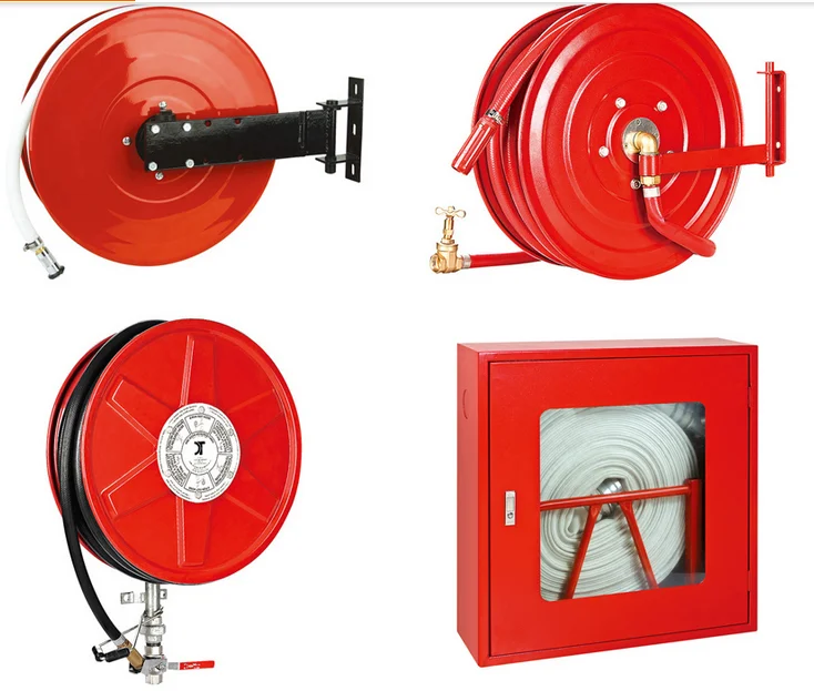 Fire Hose Box Fire Fighting Solution For Industrial Use Metal Carbon ...