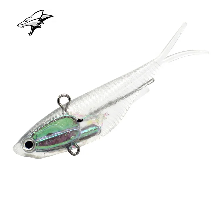 20色以上人工ソフトルアーTPRバイブソフトベイトフィッシングルアーVMC