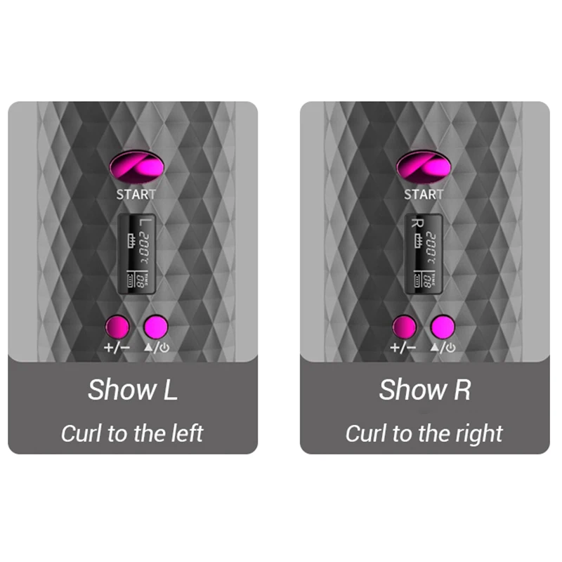 2022 new style wireless automatic magic rechargeable portable hair curler wireless hair curler