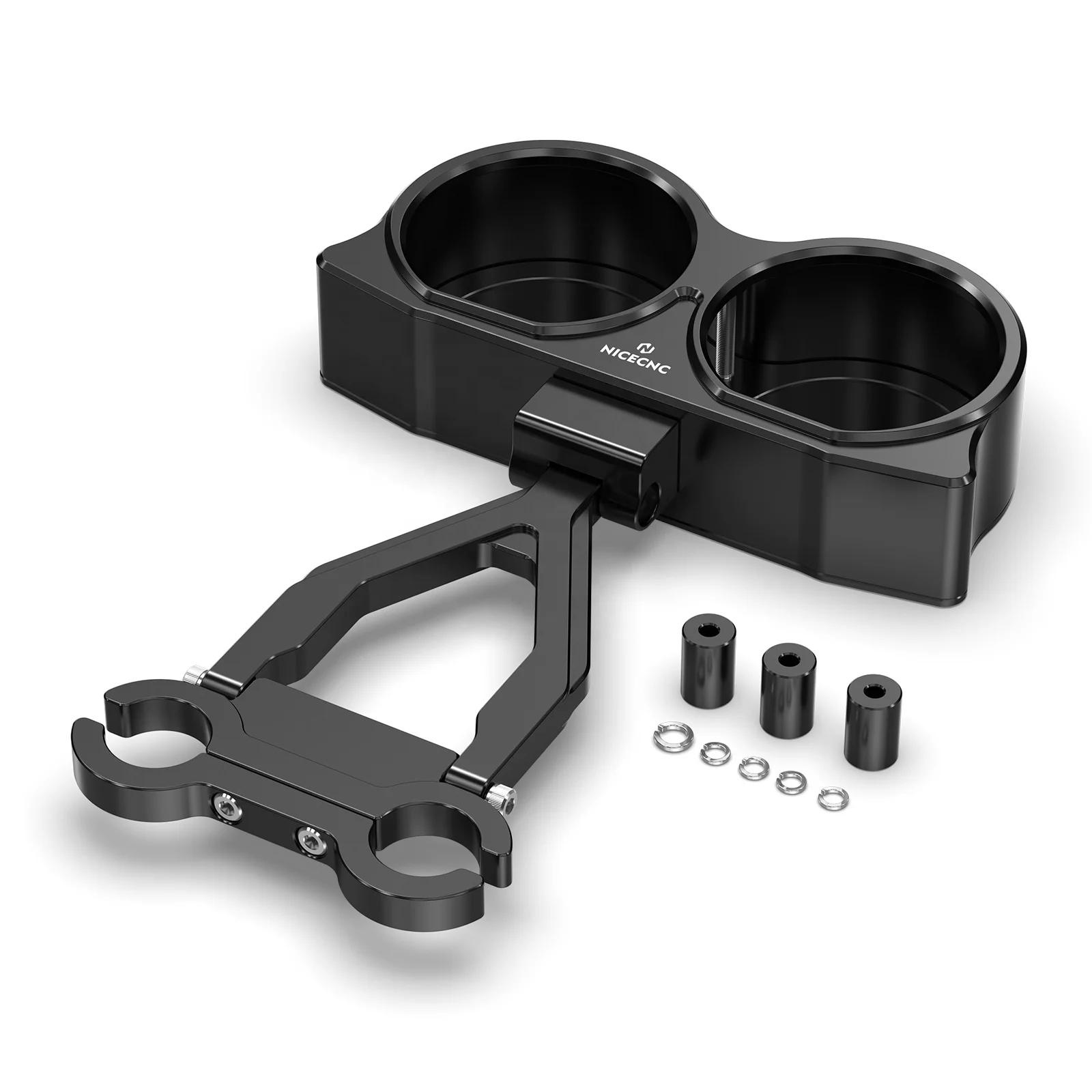 NICECNC Adjustable Instrument Bracket Relocation Cover for Harley Road Glide ST FLTRXST