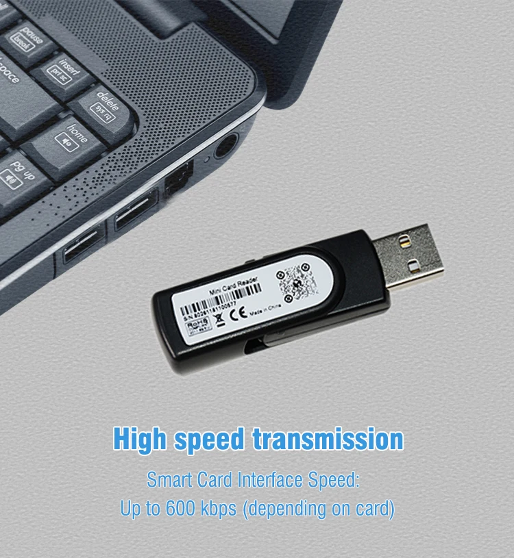 Chip USB CCID Backup SIM Card Reader Writer For GSM Phone DCR3500 - ANKUX.COM