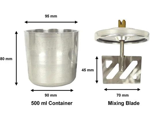 Compact Vacuum Mixer with Vibration Stage & Two Containers (150 & 500ml) -  MSK-SFM-7