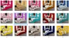 Rojo y muchos colores disponibles
