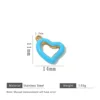 Sky blue love heart