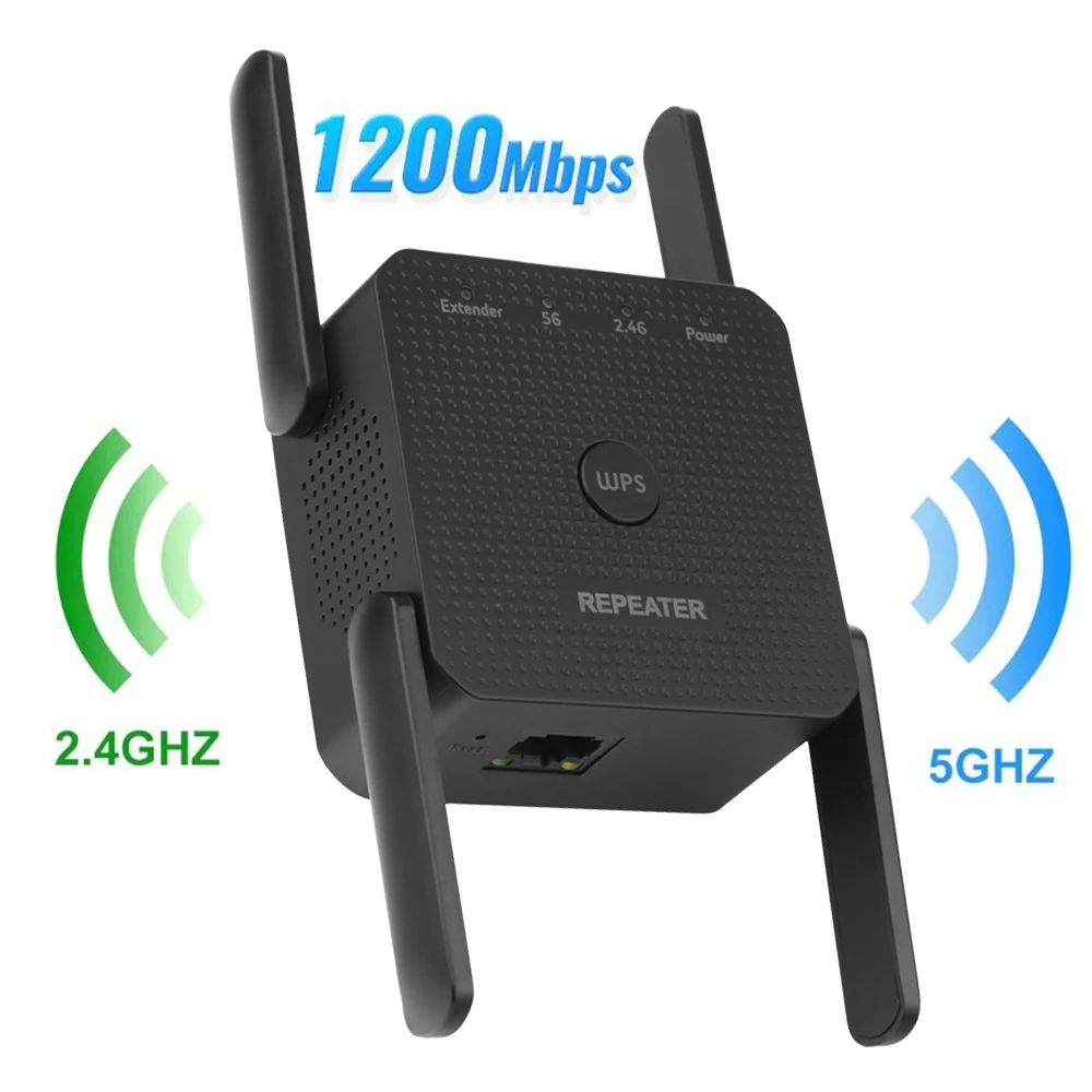 Nirkabel Repetidor 5g Wifi EDUP EP-AC2933S Wifi 1200Mbps Nirkabel