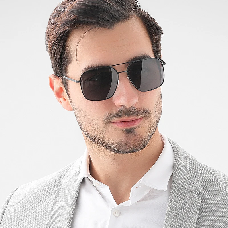 2021 New Sunglass Fashion Square Men Luxury Glasses Unisex - Main Image