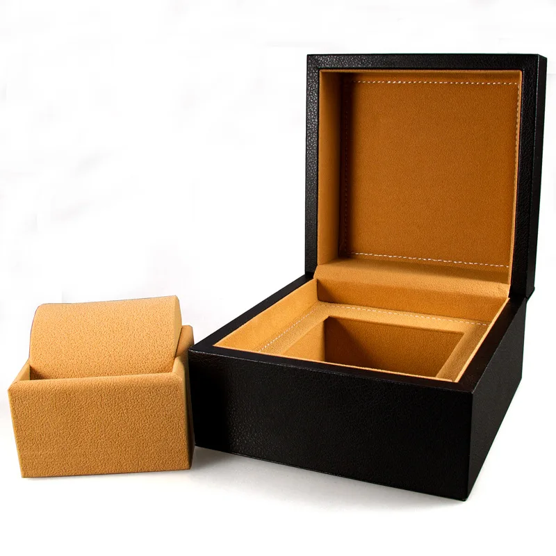 Personalized Luxury Wood Watch storage organizer Printed Custom Gift Packaging Watch boxes