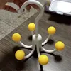 One white and yellow item [rotates 360°] makes finding items easy.