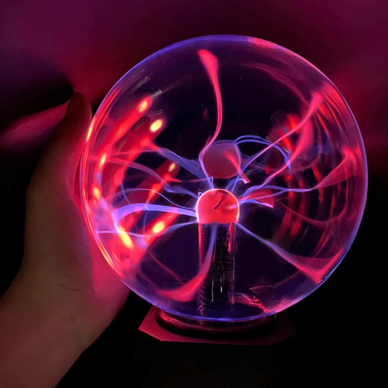 Плазма света. Плазменная лампа. Сенсорный шар. Plasma Ball. Plazma Lamp Green.