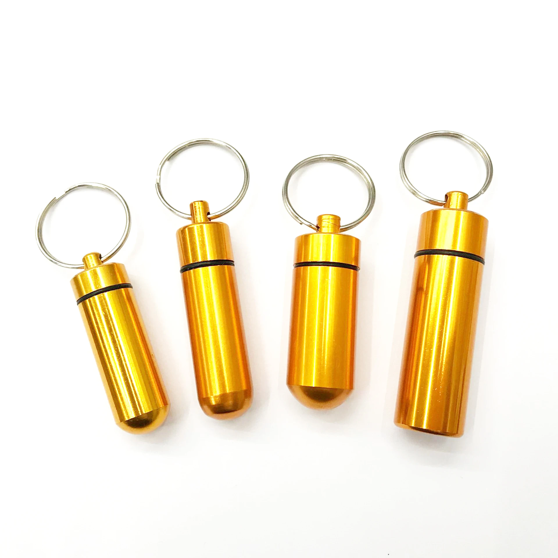 Custom Logo Portable Keychain Pill Box 