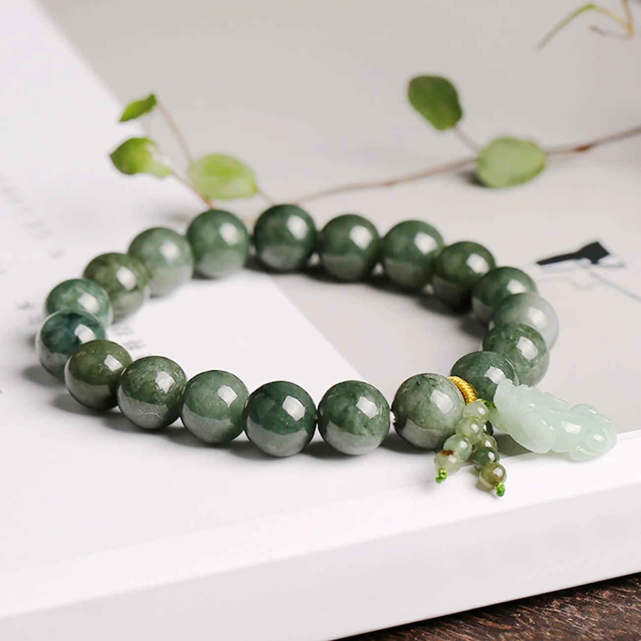 feng shui bracelet jade