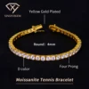Yellow Gold Plated 4mm
