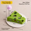 Fromage jaune + jouet pour chat et 3 cloches