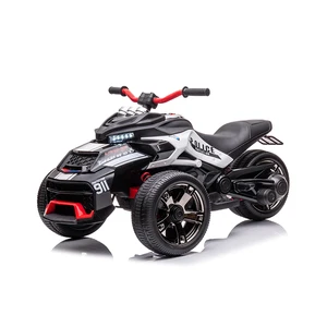 Carros Electrico Kids Electric Ride on Police 12V Children ATV Slingshot Car