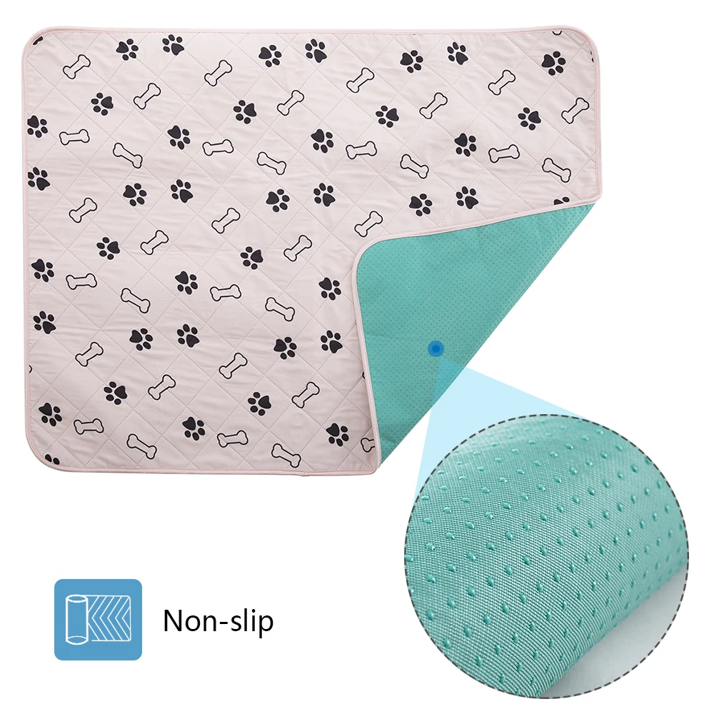 Washable Pee Pads Reusable Puppy Pads Waterproof Fast Absorbent Training Mat details