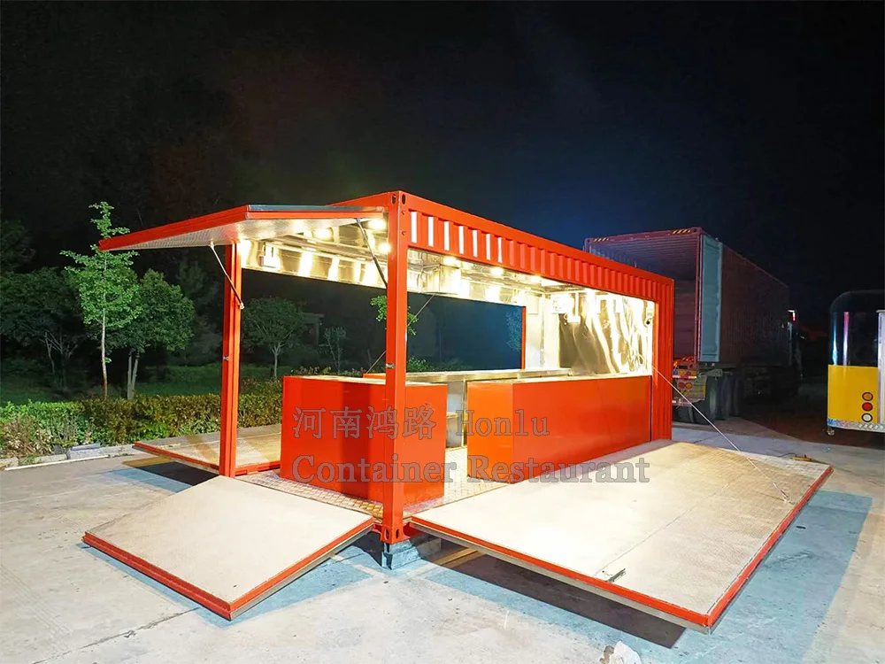 Container Restaurant - Prefabricated Shipping Container Food Truck
