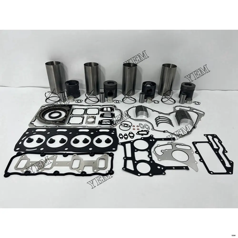 1104C-44T Engine Rebuilding Kit With Cylinder Gasket Kit Engine Bearings for Perkins Machinery Diesel Engine Parts