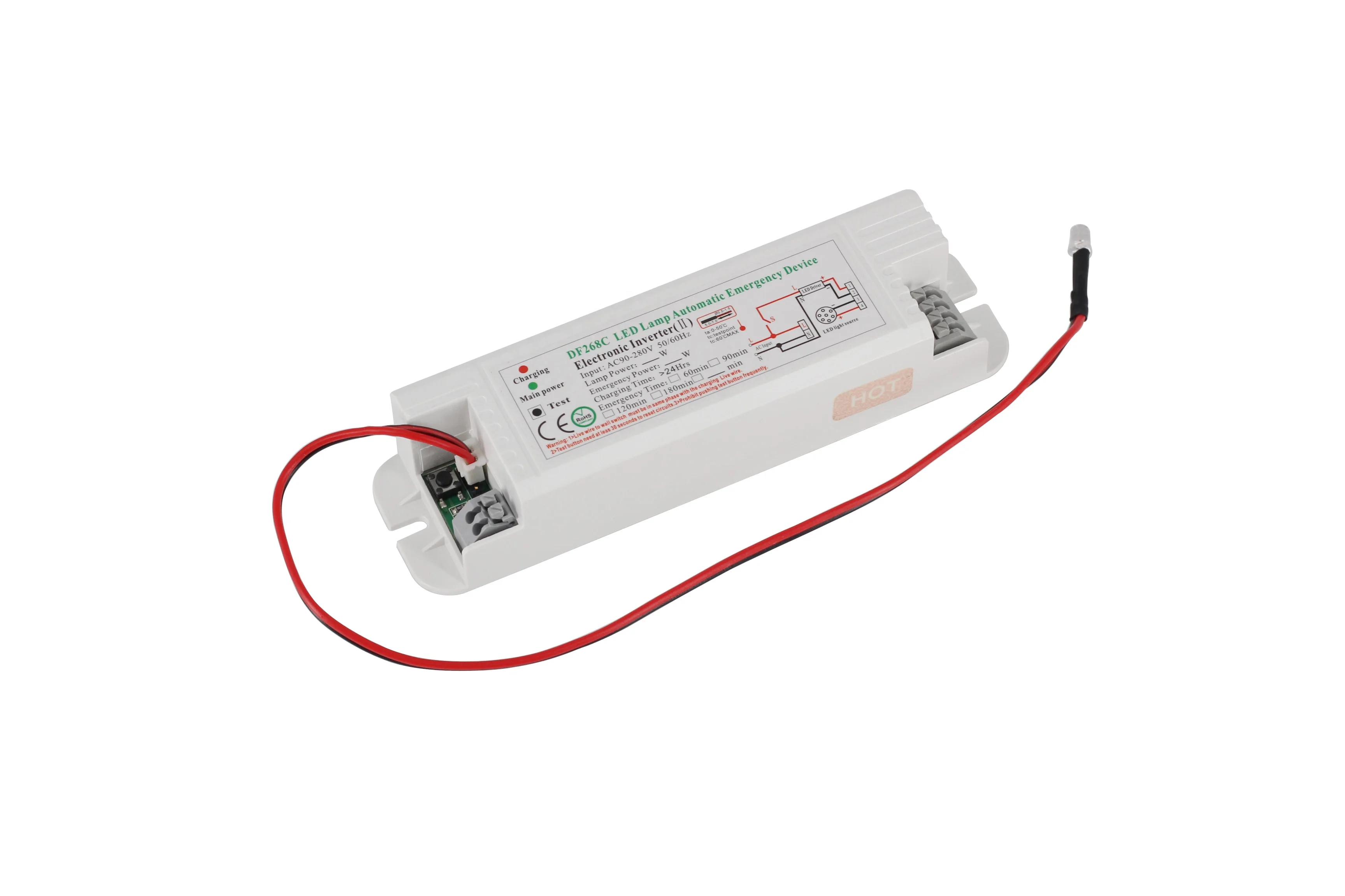 Emergency Conversion Kit DF268C by T8 Emergency Led Tube Light External Driver Down Power to 3W 3hours Cost-effective