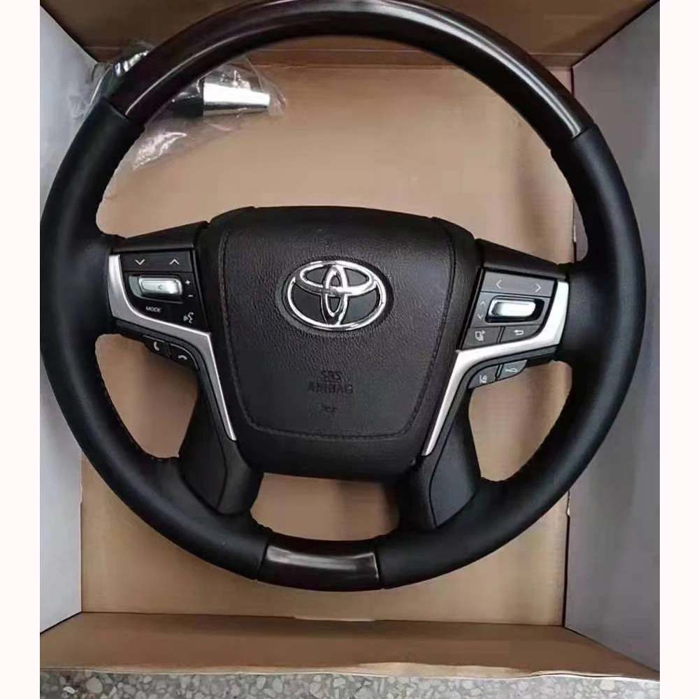 Car Style Steering Wheel For Toyota Land Cruiser Lc200 2008-2020 Vx Gx ...