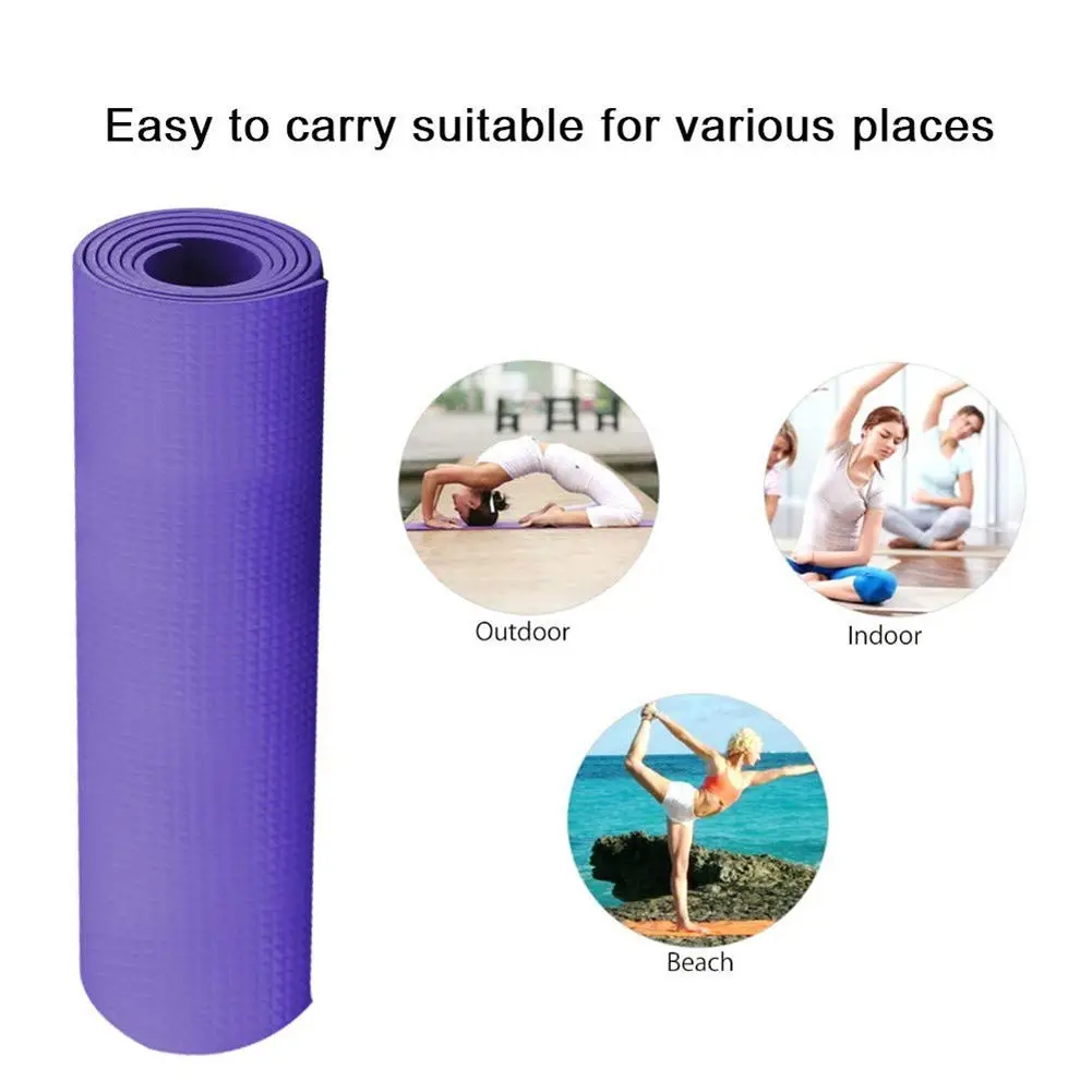 Paidu Manufacturer Bsci 3mm6mm Antiskid Yoga Mat Custom Exercise Eva