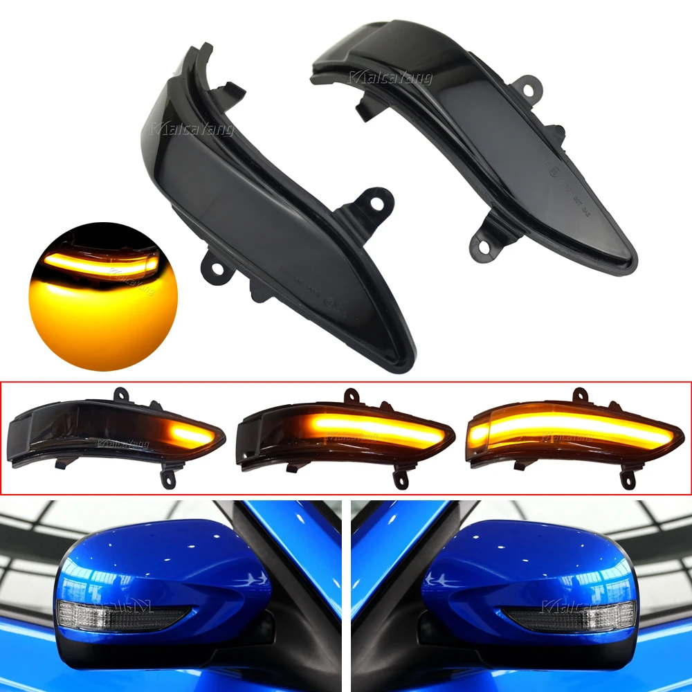 Car Led Dynamic Turn Signal Lights For Subaru Forester Tribeca Side