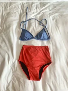 Custom Women's Private Two-Piece Bikini Bandeau Swimwear One Piece Micro Beachwear