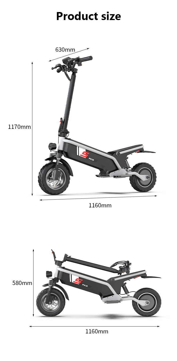 China Direct Sale Usa Electric Scooter Eu 500w Escooter 50km/h