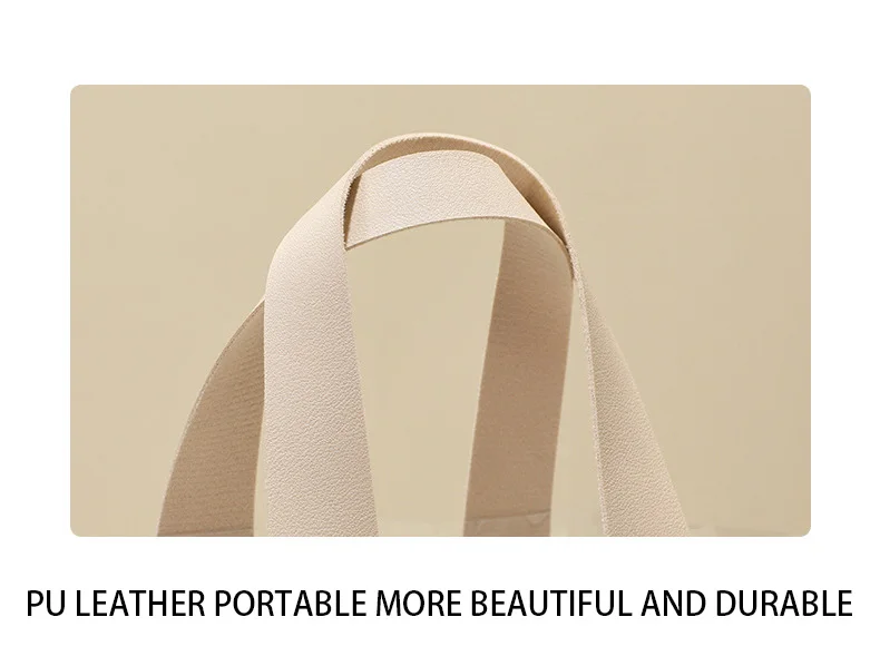 HANSUN New Fashion Rainbow Laser Color Capacity Snap Fastener Summer Beach Travel Clear Tote Shoulder PVC Bag