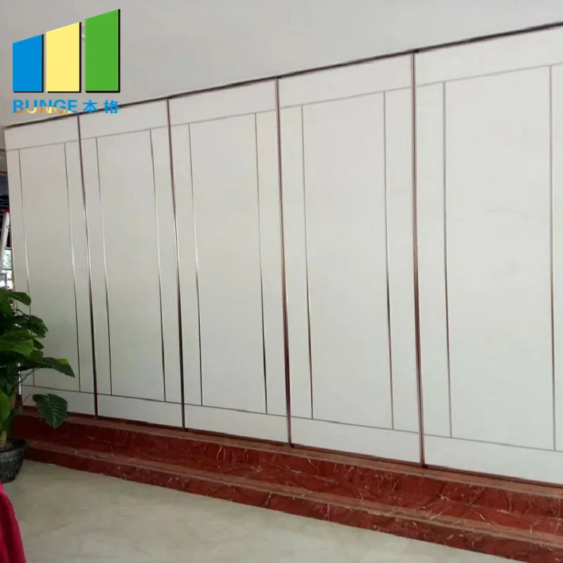 Banquet Hall Soundproof Office Movable Folding Room Dividers Partition Wall Division