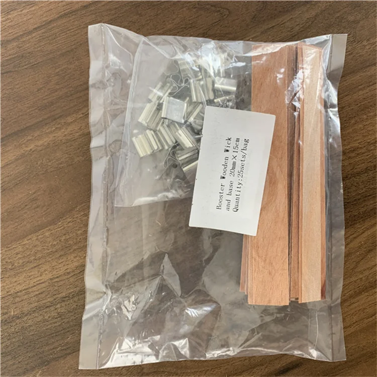 Wholesale Custom Wooden Wick Wood Candle Wick For Candle Making Buy