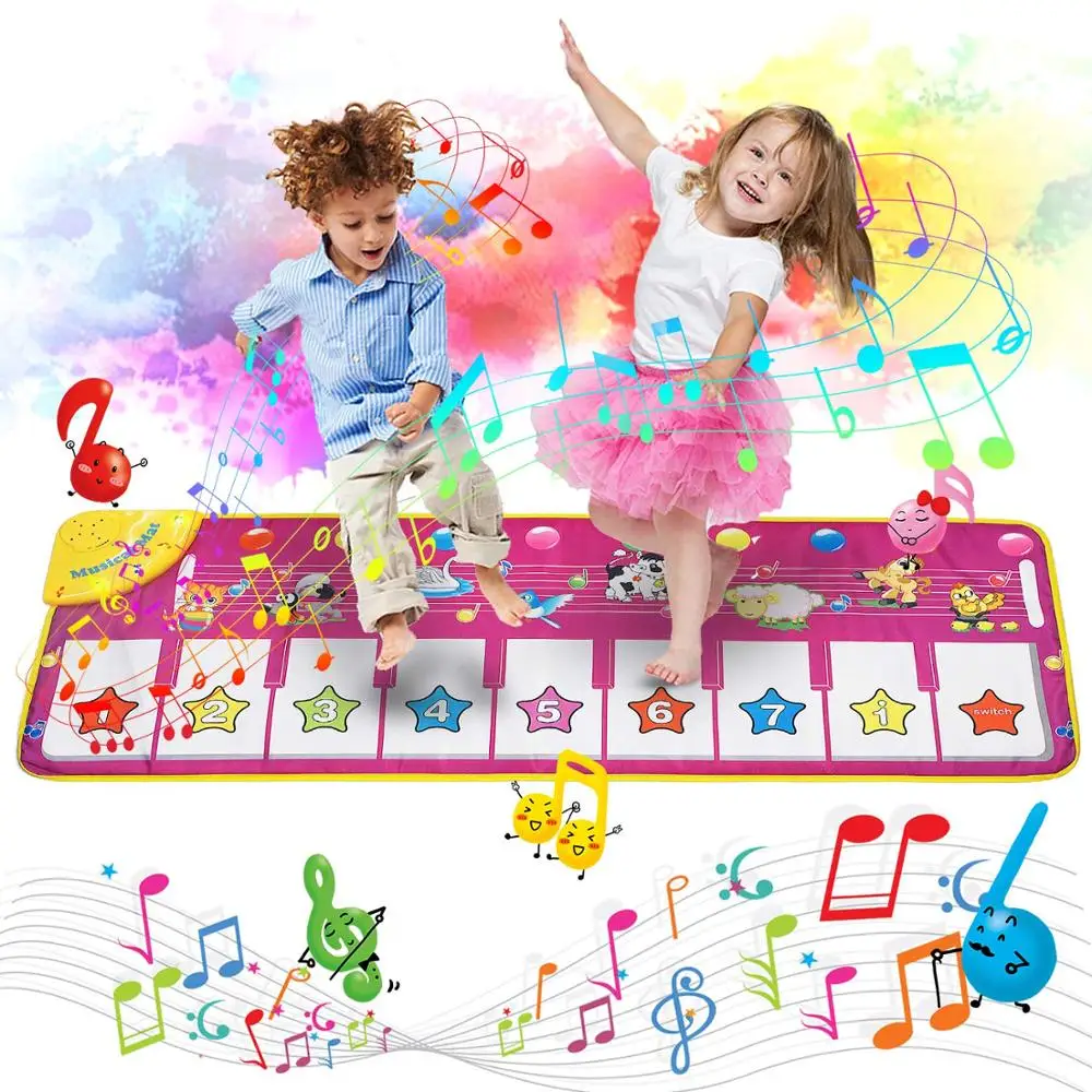 Kids Gigantic Electronic Keyboard Playmat Music Art Dance Party Fun Play Mat Toy for sale online 