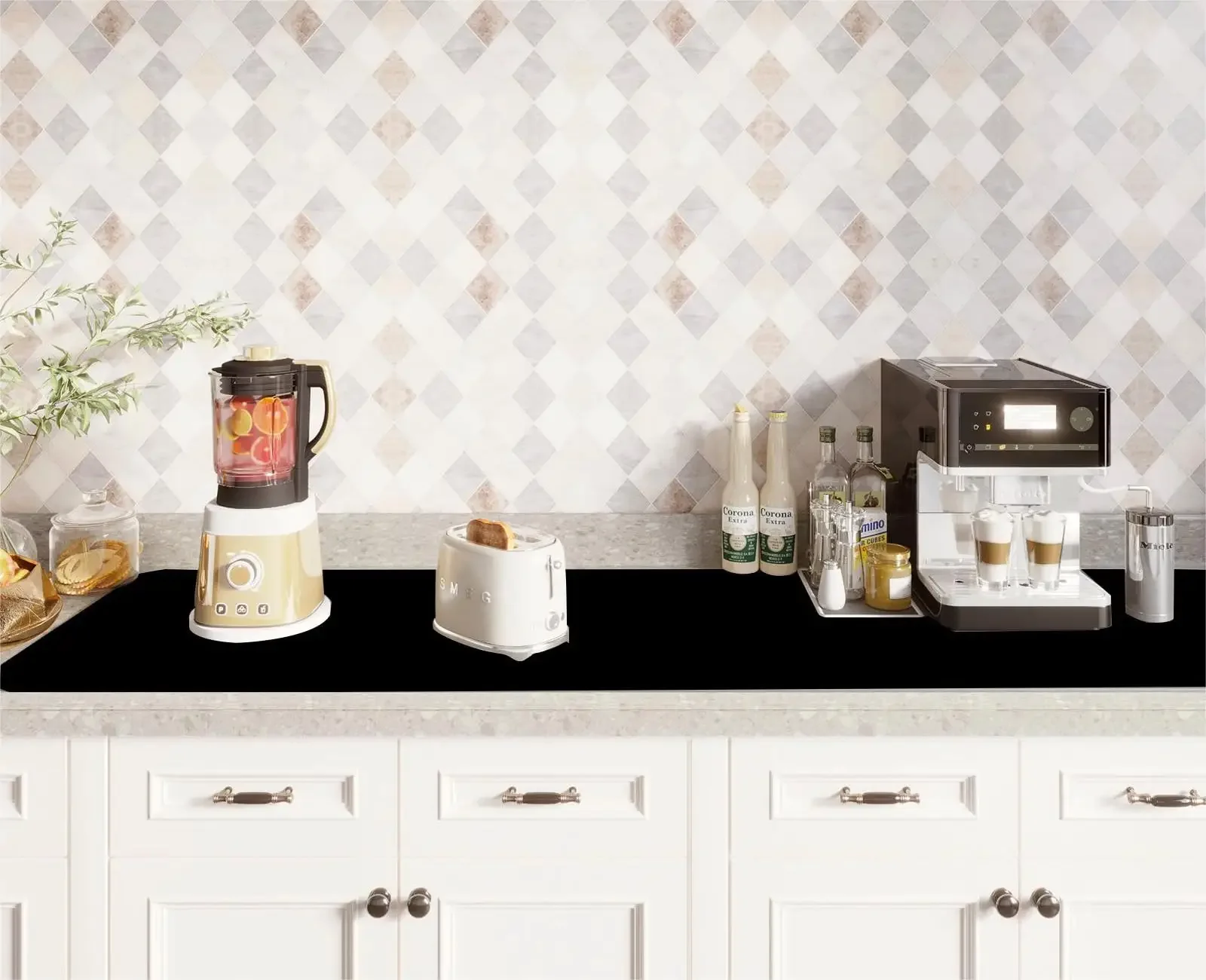 Extra Large Thicker Heat Resistant Mats,Countertop Protector Silicone