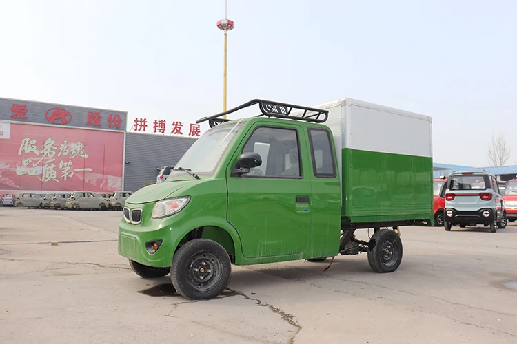 Keyu High Quality Electric Car Pickup 4 Wheels Electric Cargo Truck ...