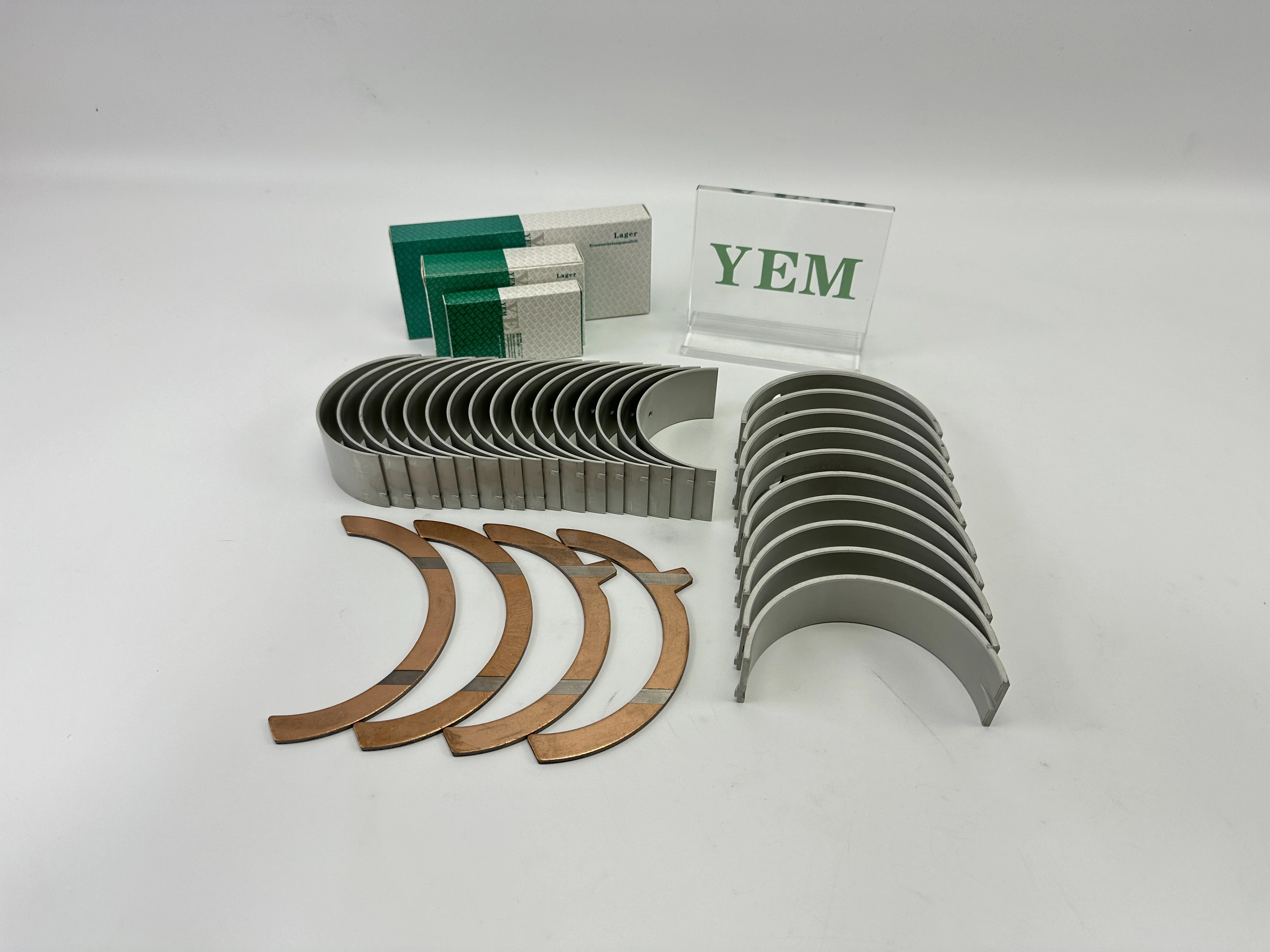 OEM Engine Parts Main & Rod Bearings With Thrust Washer for Liebherr D9408 D9508 Engine Parts 2