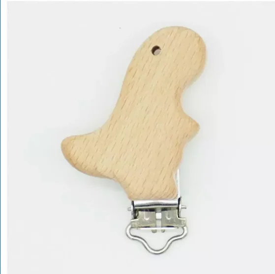 6 шт. детский успокоитель мультфильм Деревянный уникальный ursing аксессуары Прорезыватель зубов держатель соски-пустышки клип