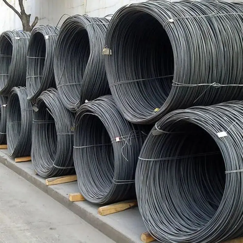 Low Price Q195 Q235 Construct Spring Type Iron Steel Wire 1.5mm-10mm Dia Carbon Steel Wire for Binding Wire