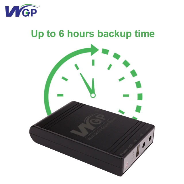 WGP mini ups for wifi router backup power