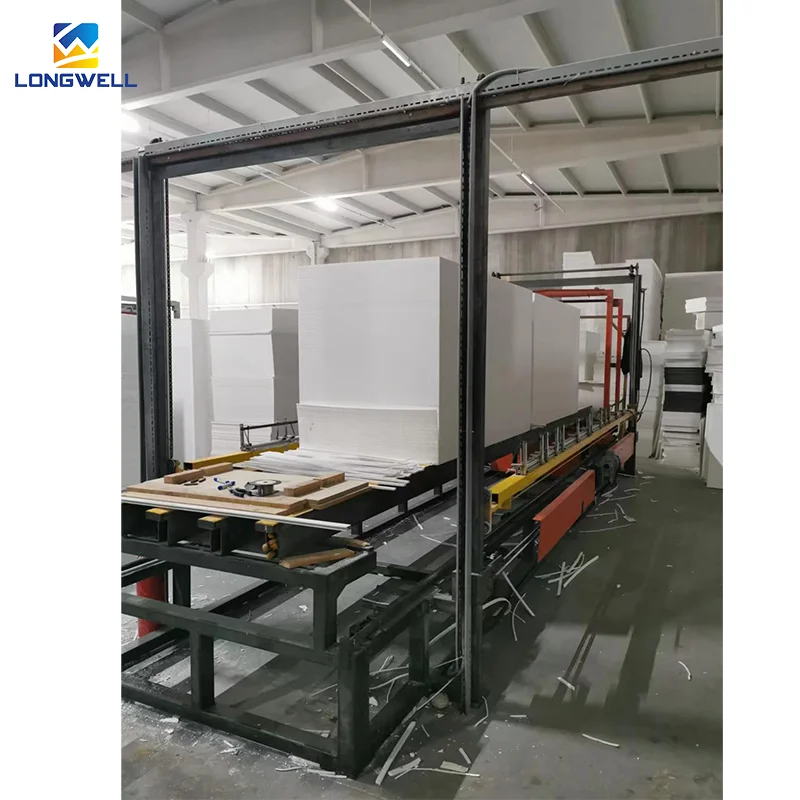 Longwell Styrofoam Expanded Polystyrene Foam Molding Blocks Cutting Machine Eps Foam Cutter