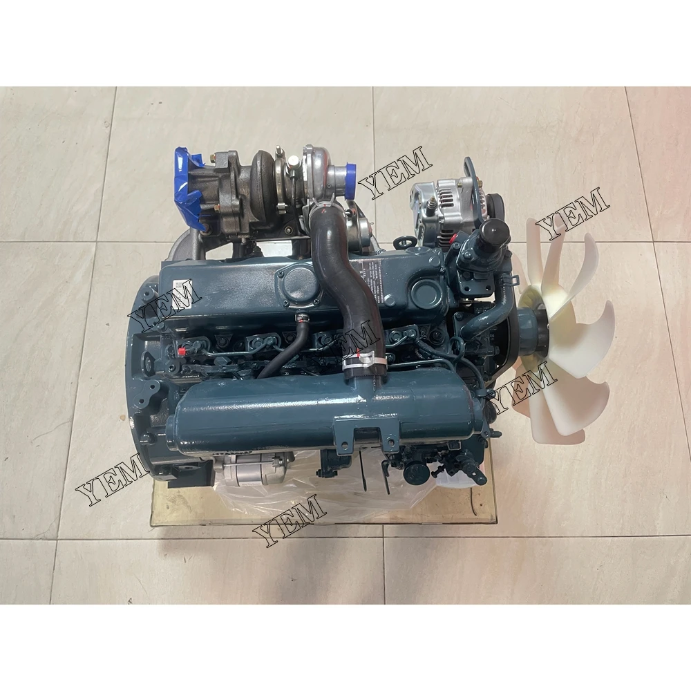 For Kubota V2403-T Complete Engine Assembly DEL1136 New 2700RPM 49.2KW 5